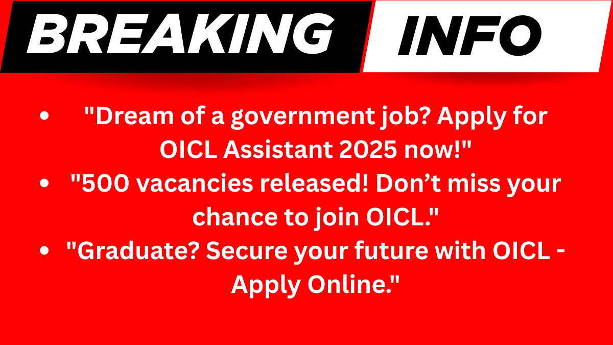 OICL Assistant 2025