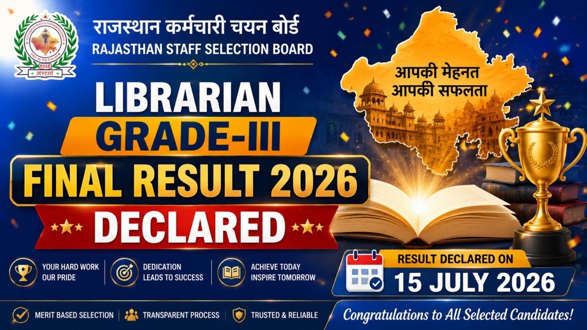 RSSB Librarian Grade-III Final Result 2026