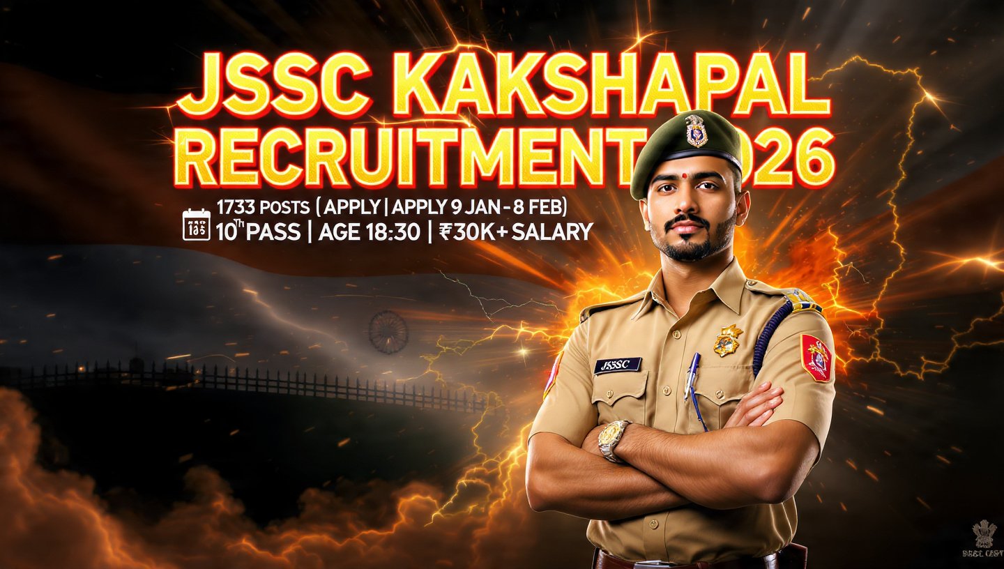 JSSC Kakshapal (Jail Warder) Recruitment 2026