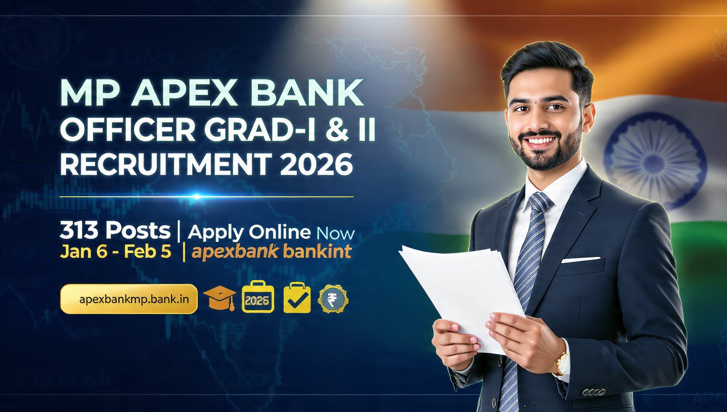 MP Apex Bank Officer Recruitment 2026
