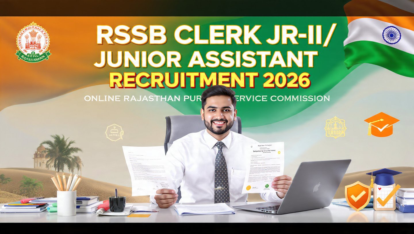 RSSB Clerk Jr-II Junior Assistant Recruitment 2026