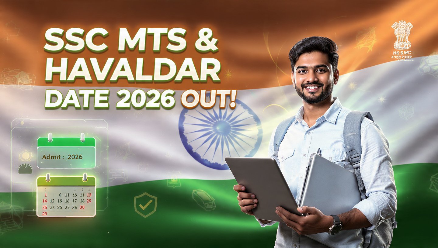 SSC MTS & Havaldar Exam Date 2026