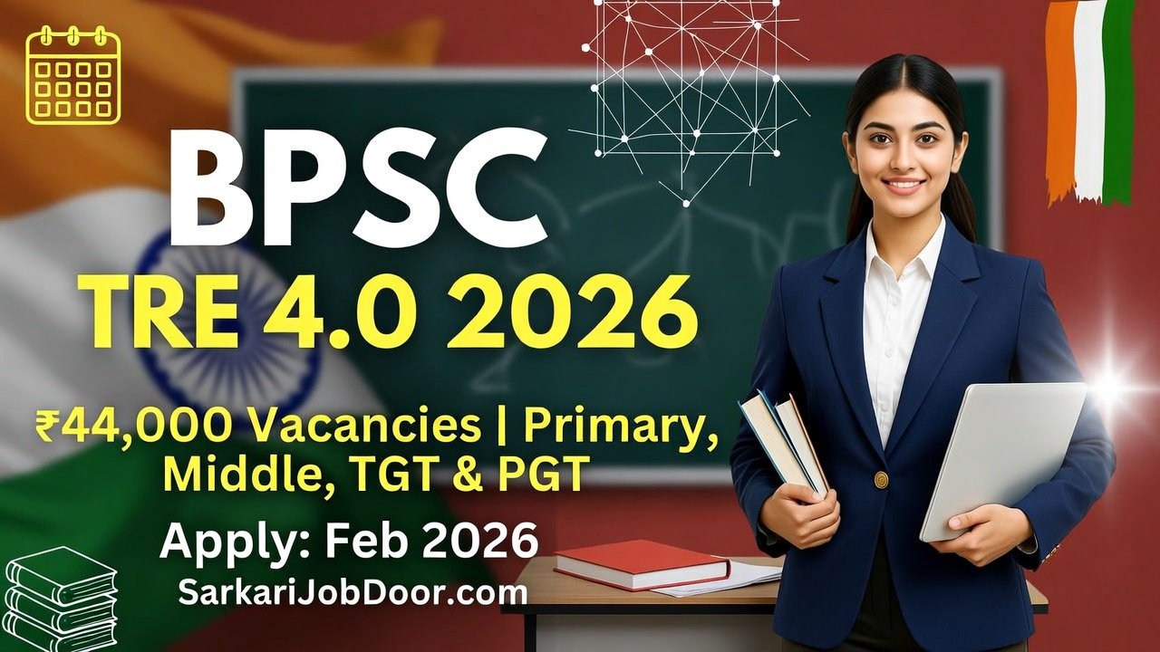BPSC TRE 4.0 Recruitment 2026