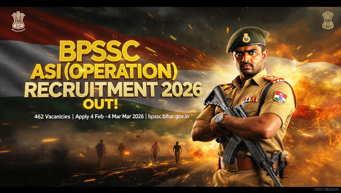 Bihar Police ASI (Operation) Recruitment 2026