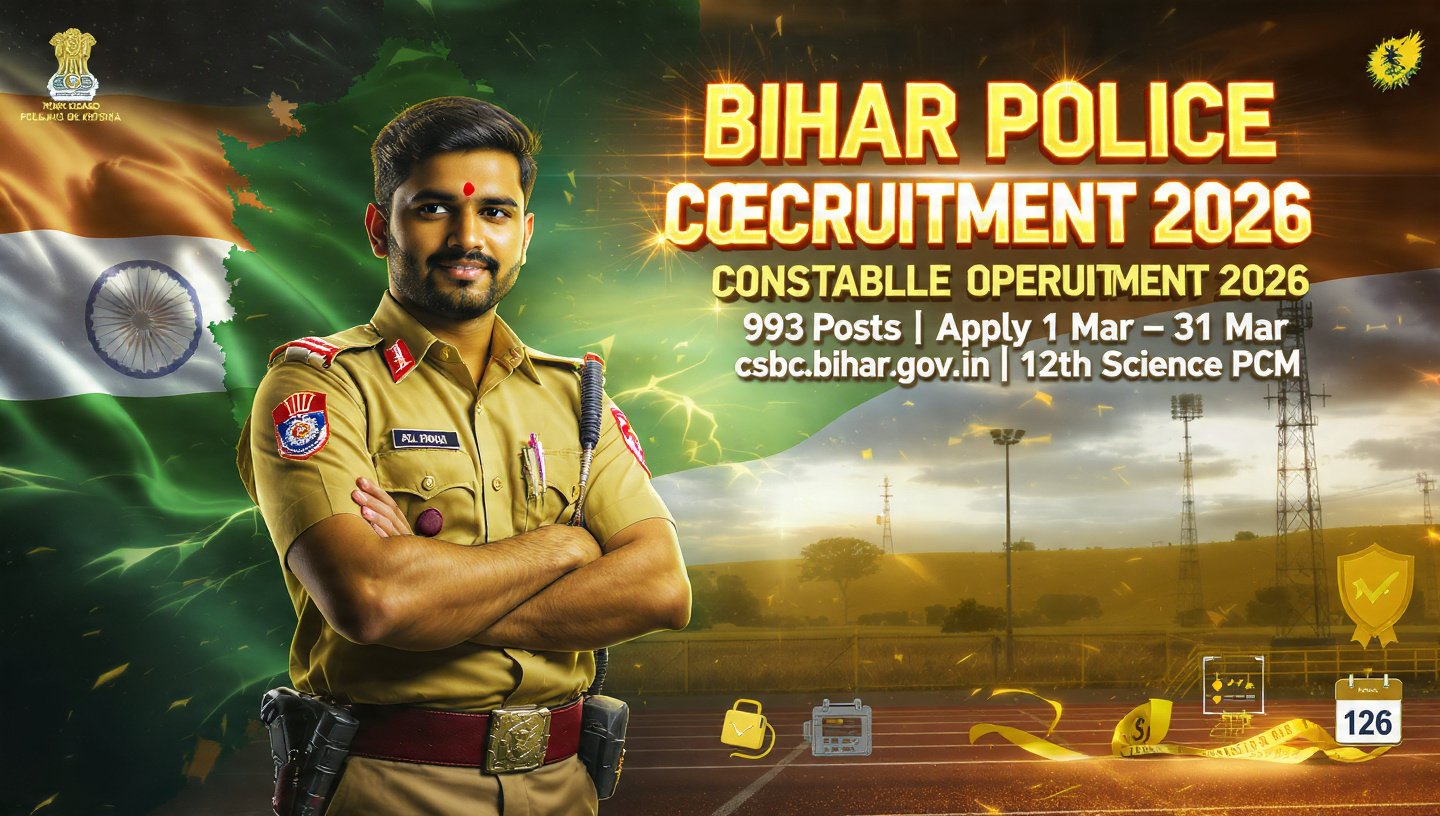 Bihar Police CSBC Constable Operator Recruitment 2026