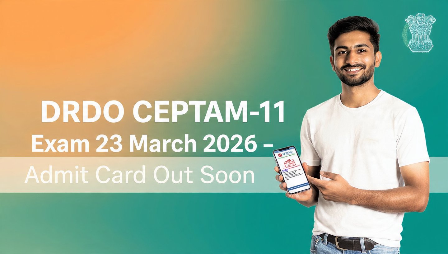 DRDO CEPTAM-11 Exam Date 2026