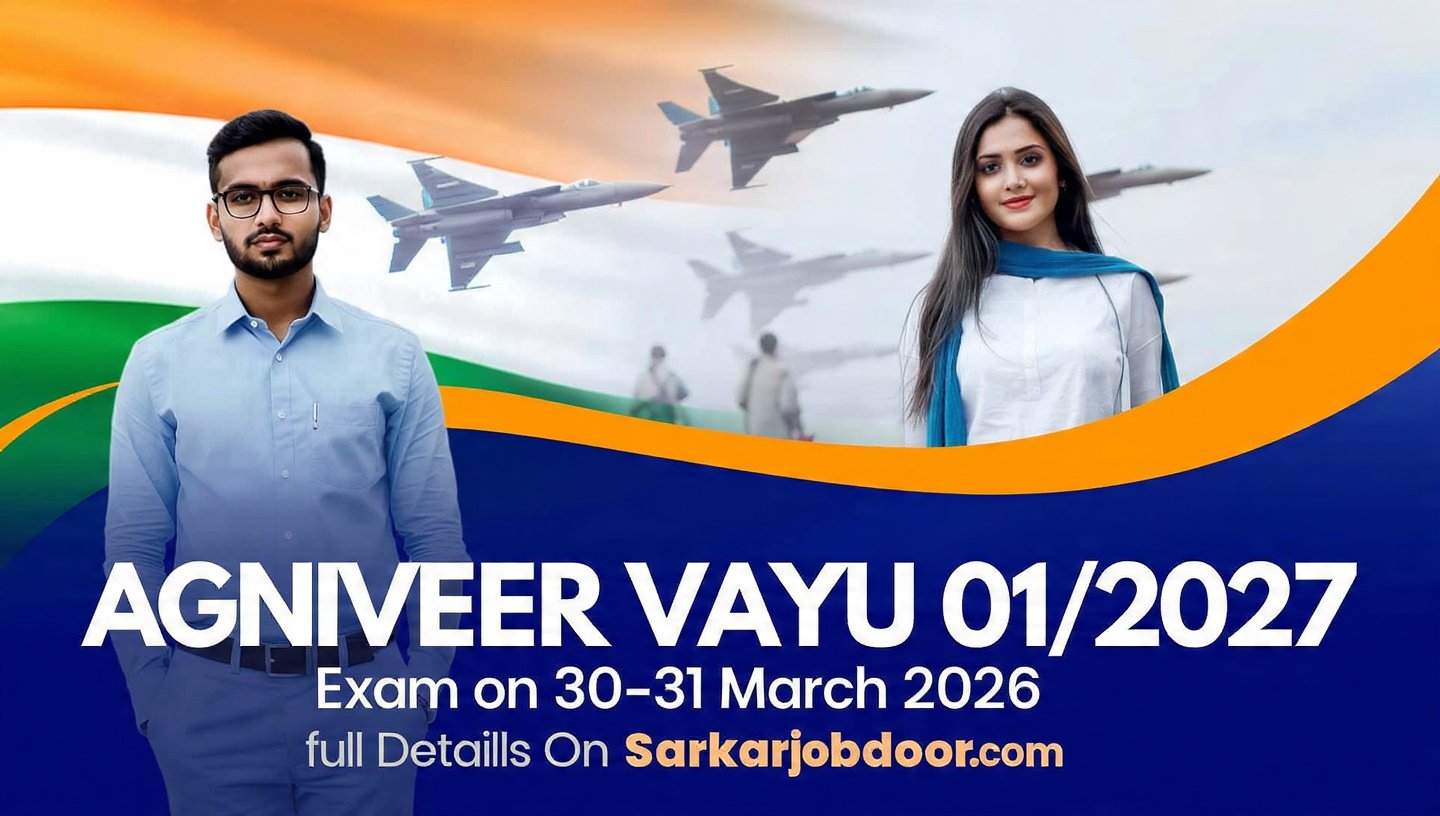 Indian Air Force Agniveer Vayu Intake 012027 Exam City