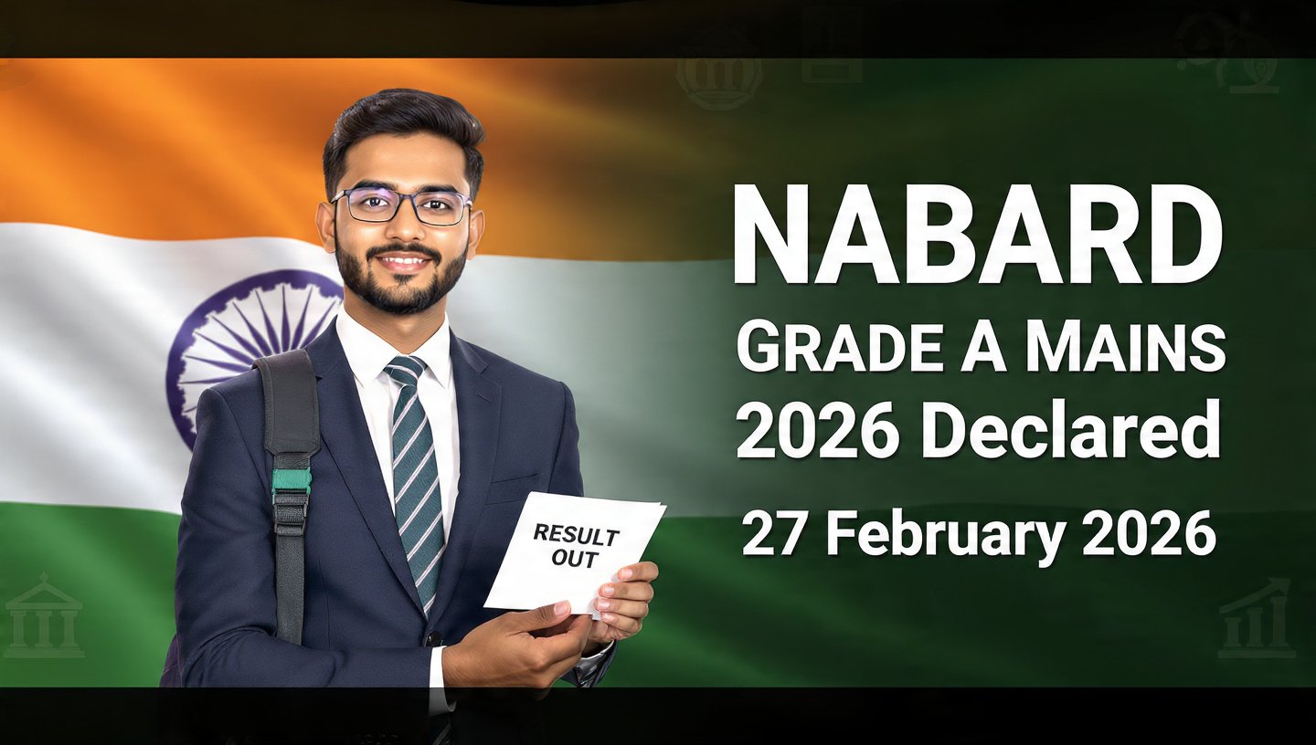 NABARD Grade A Mains Result 2026