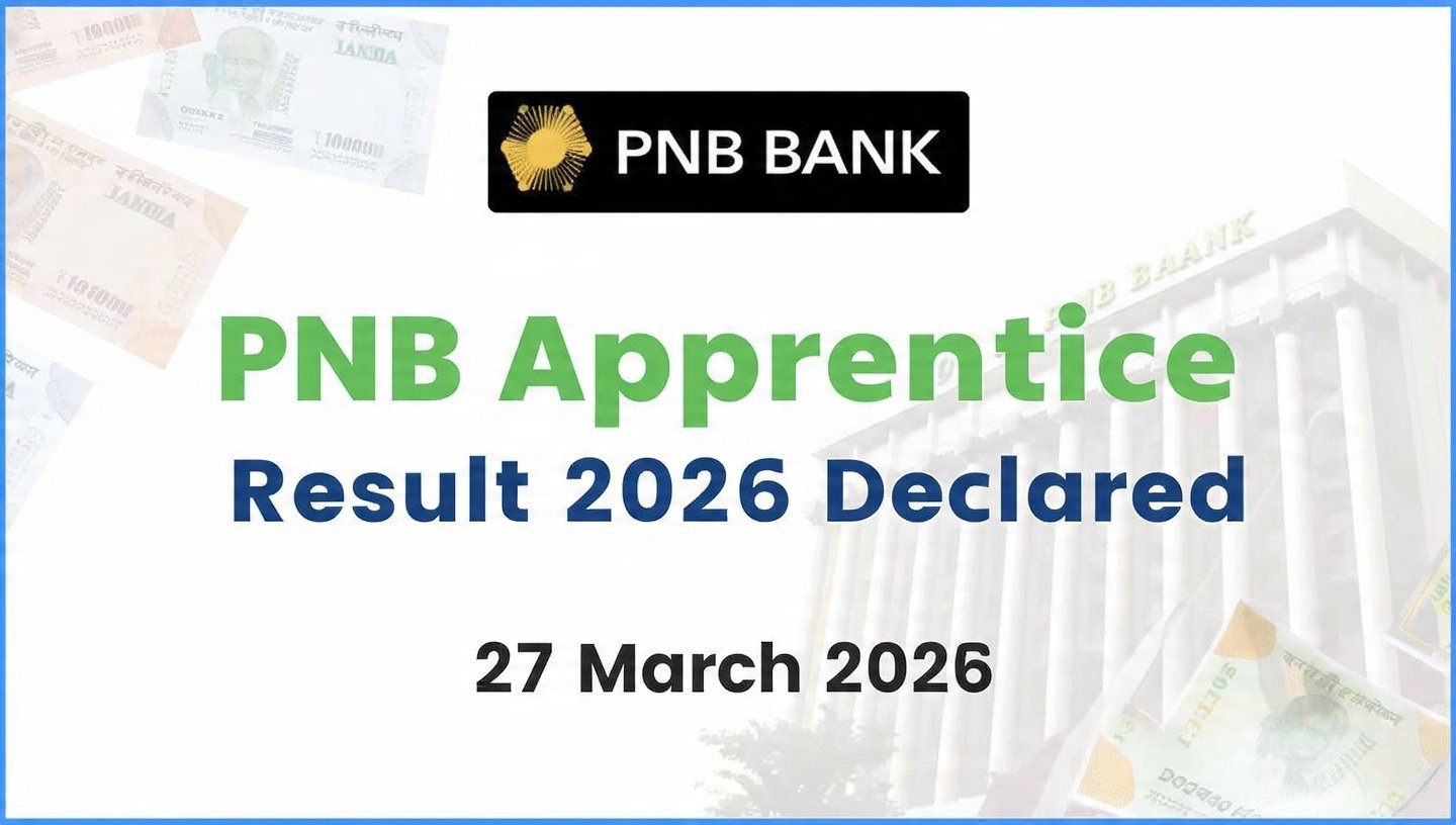 PNB Apprentice Result 2026