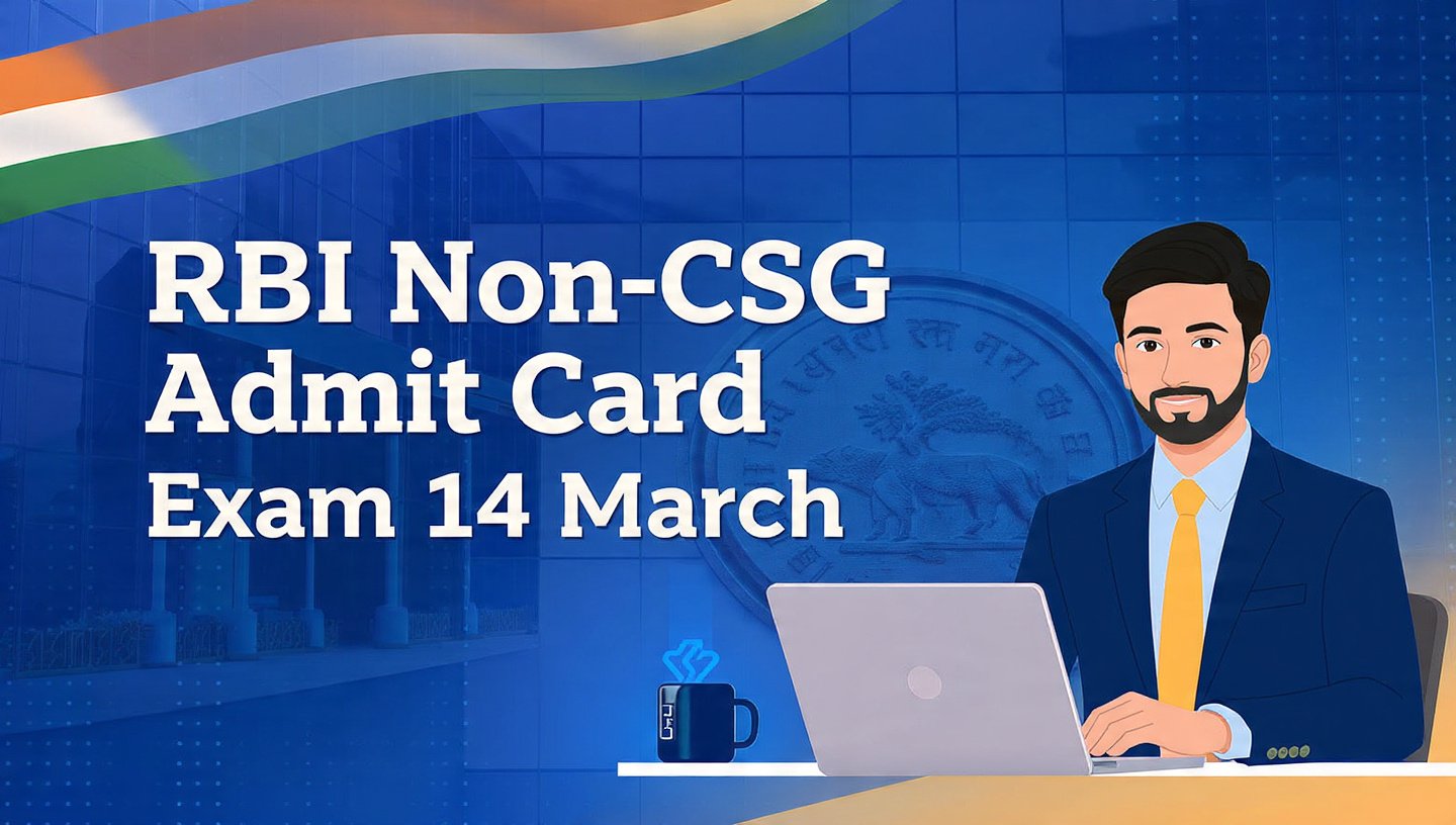 RBI Non-CSG Various Post Admit Card 2026