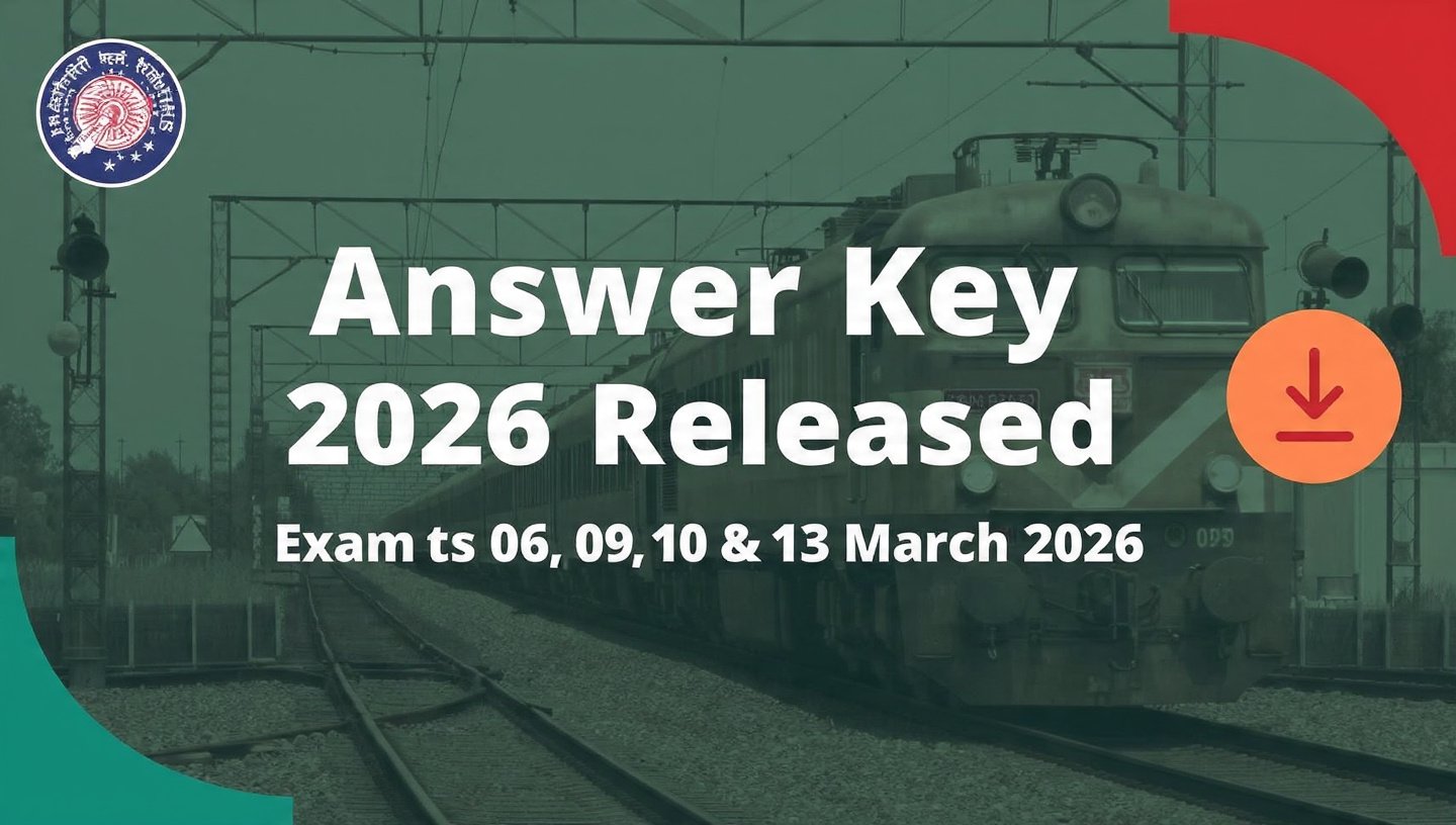 RRB Technician Grade-I Answer Key 2026