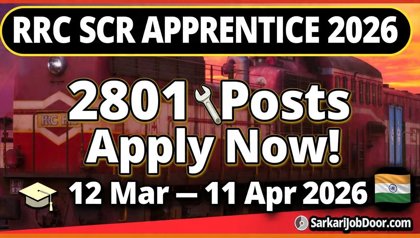RRC SCR Apprentice Recruitment 2026