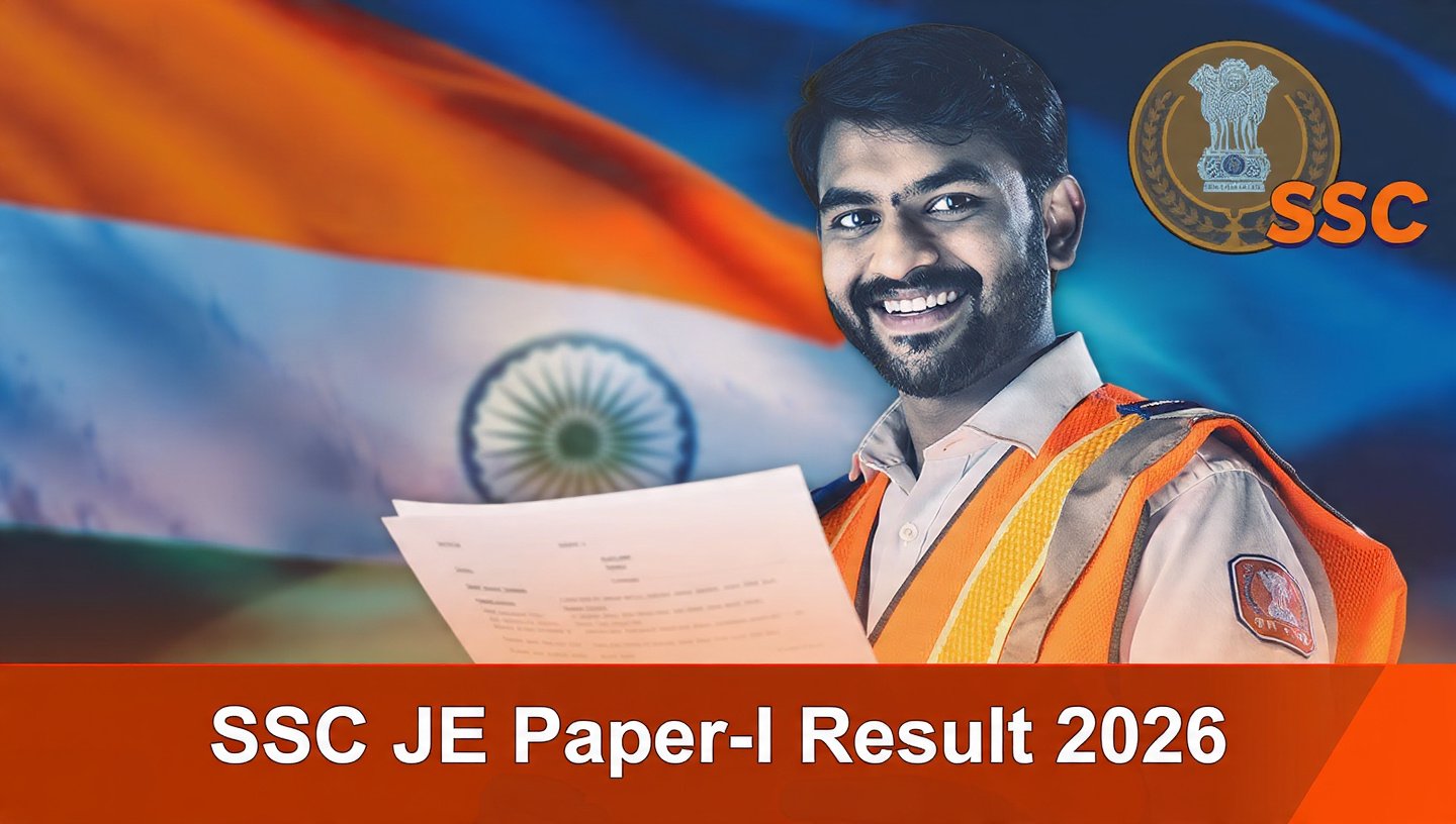 SSC JE Paper-I Result 2026