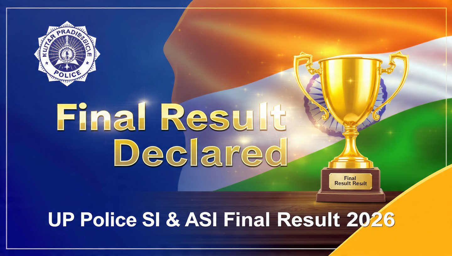 UP Police SI ASI Final Result 2026