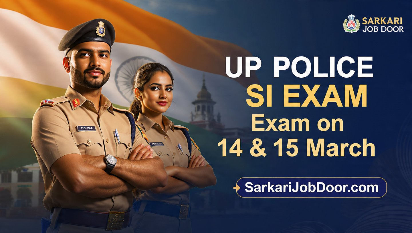 UP Police SI Exam City Details 2026