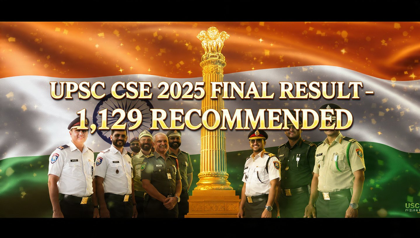 UPSC Civil Services Final Result 2026