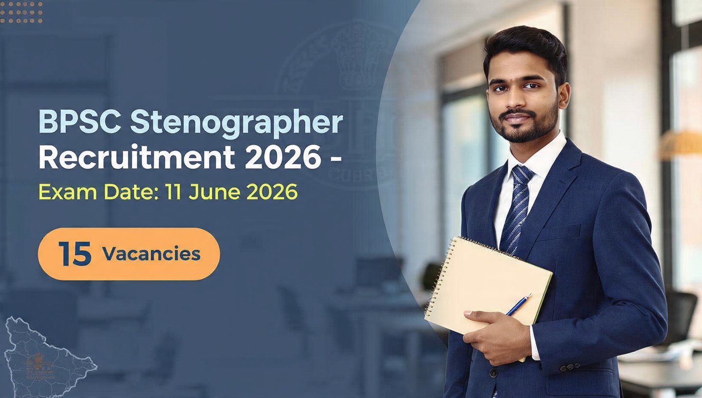 BPSC Stenographer Recruitment 2026