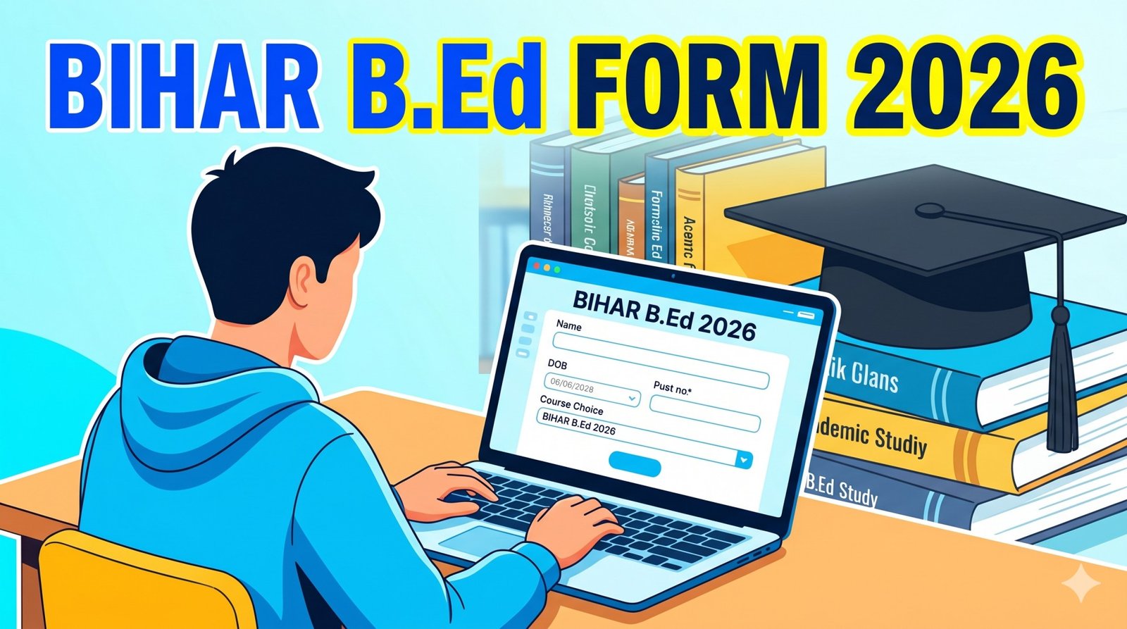 Bihar CET B.Ed Online Form 2026