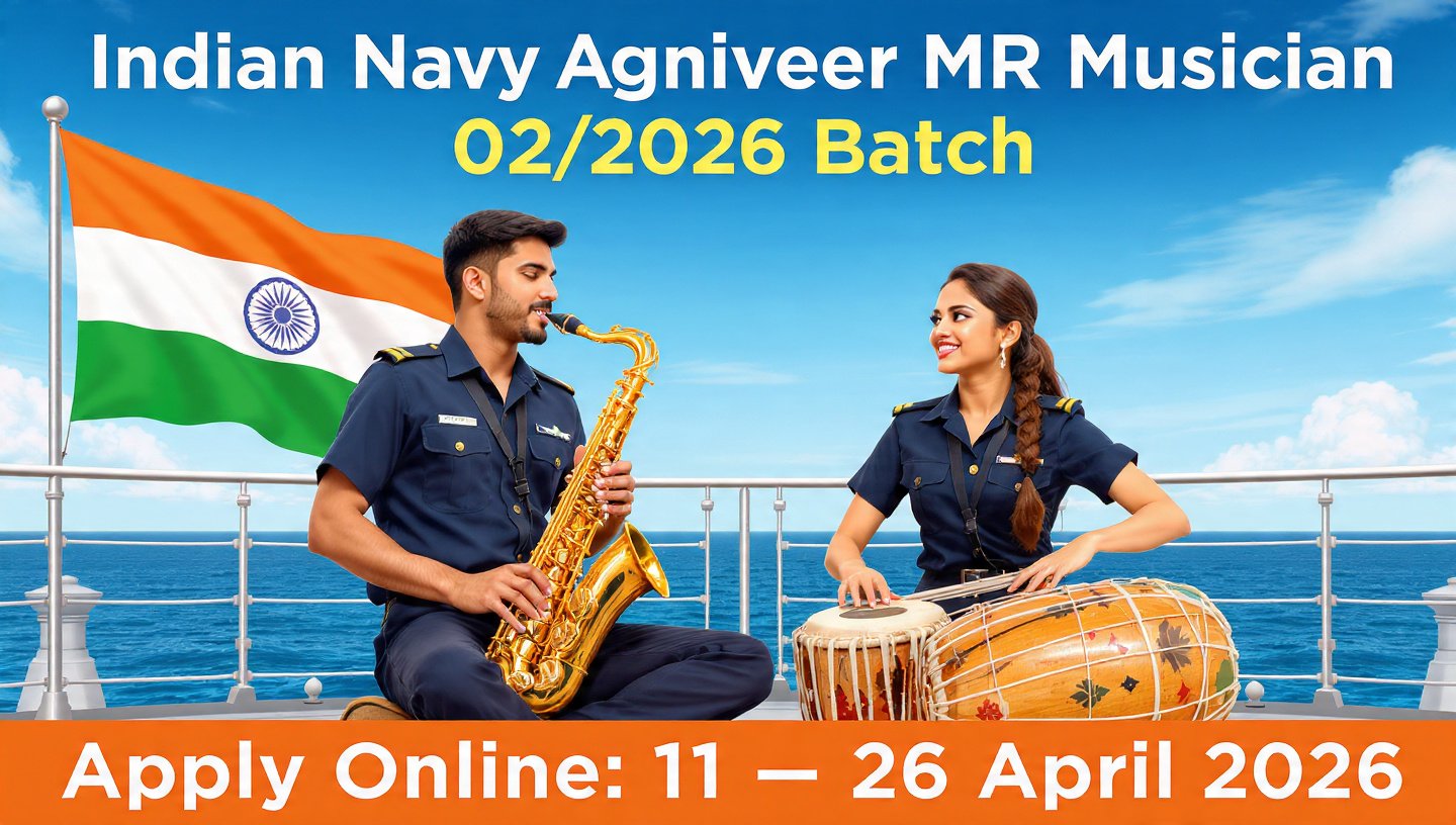Indian Navy Agniveer MR Musician Recruitment 2026