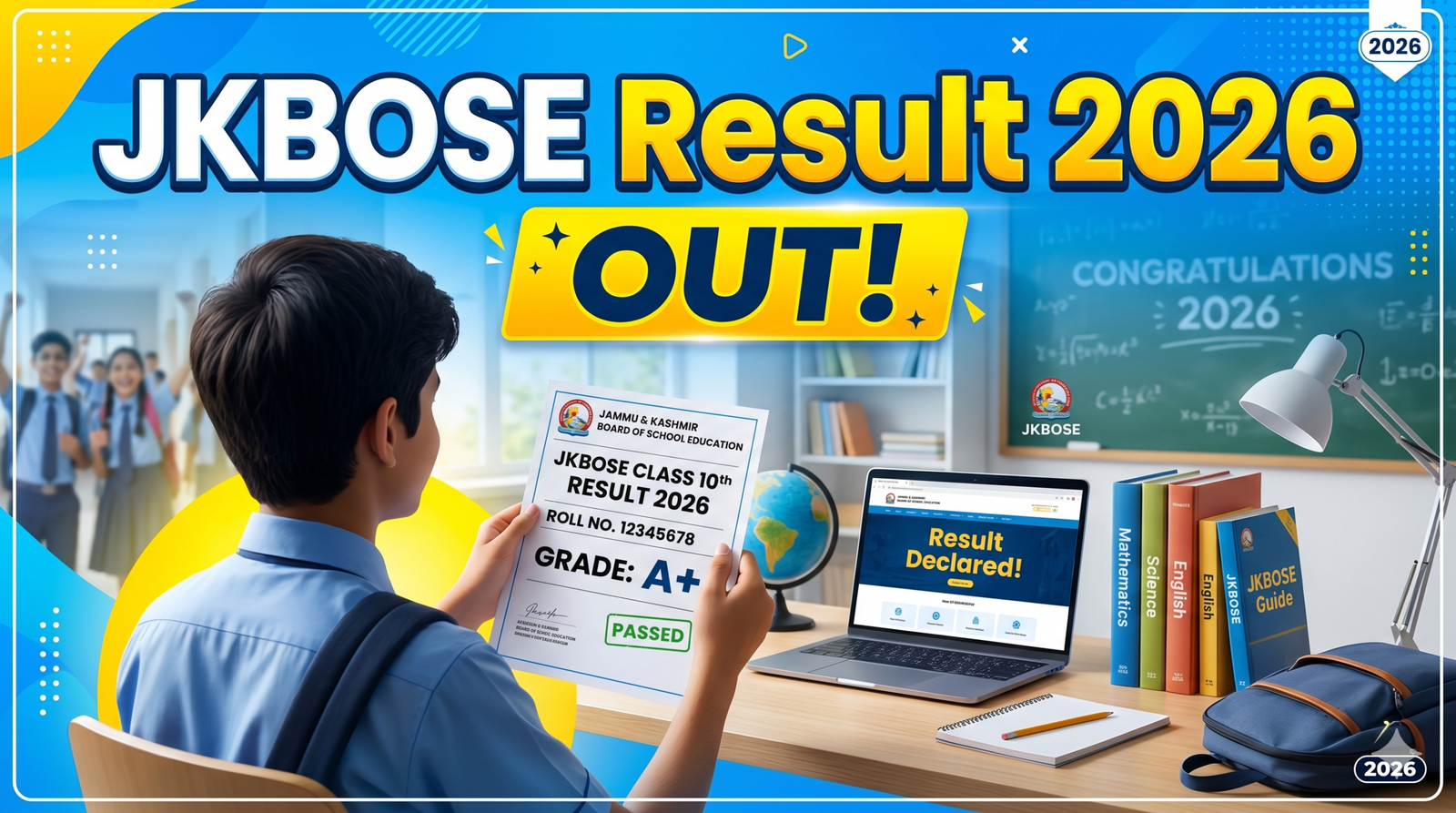 JKBOSE Class 10th Result 2026