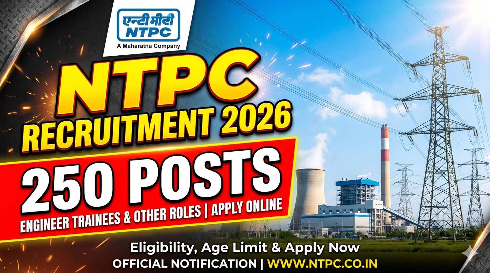 NTPC Assistant Executive Recruitment 2026