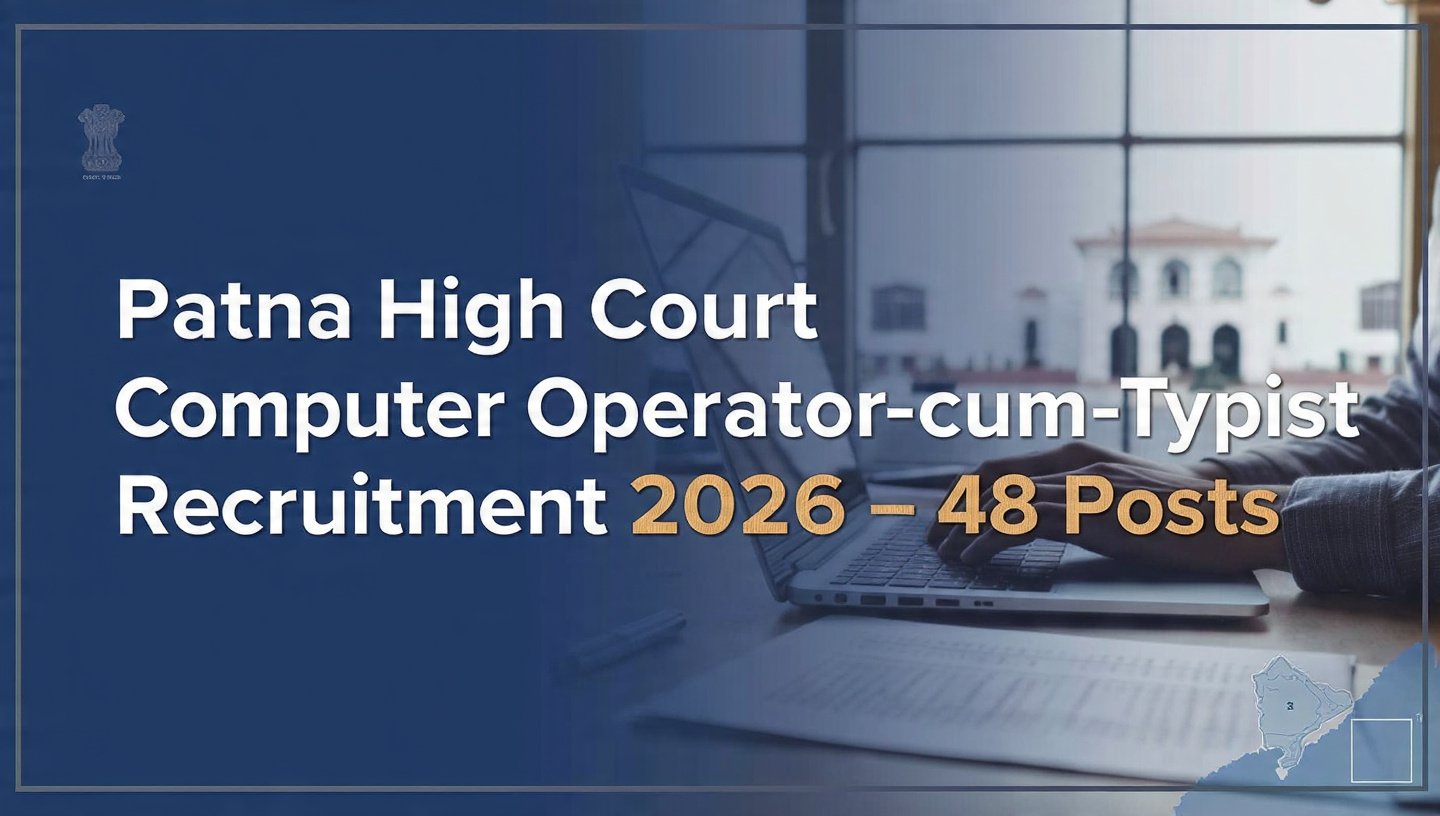 Patna High Court Computer Operator-cum-Typist Recruitment 2026