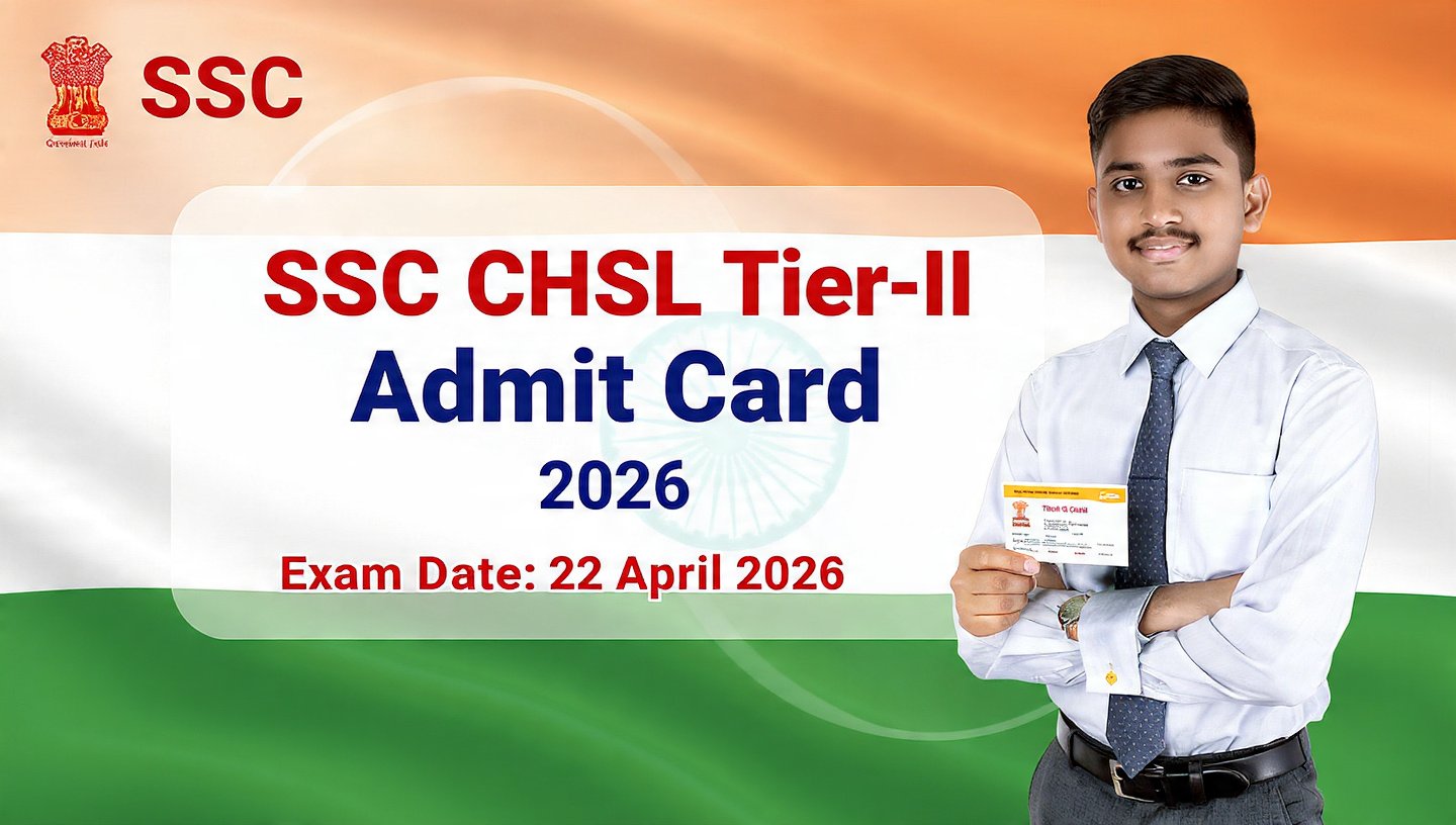SSC CHSL Tier-II Admit Card 2026