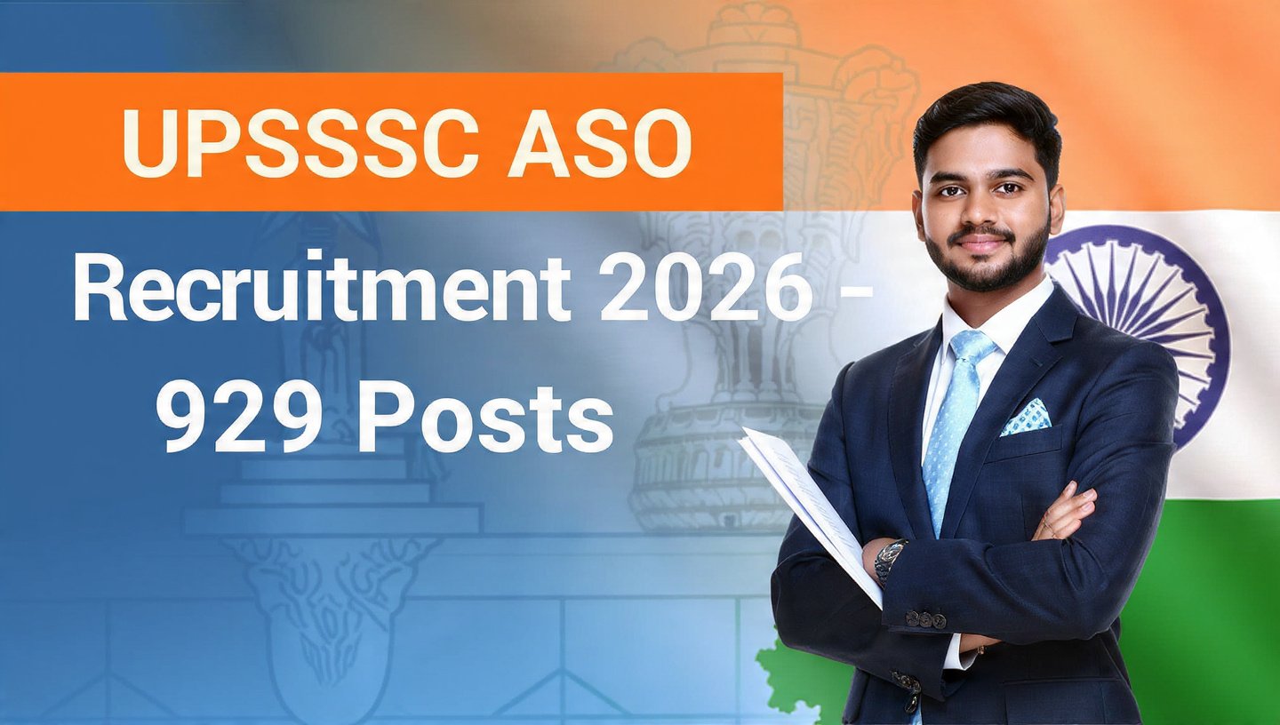 UPSSSC Assistant Statistical Officer ASO Recruitment 2026