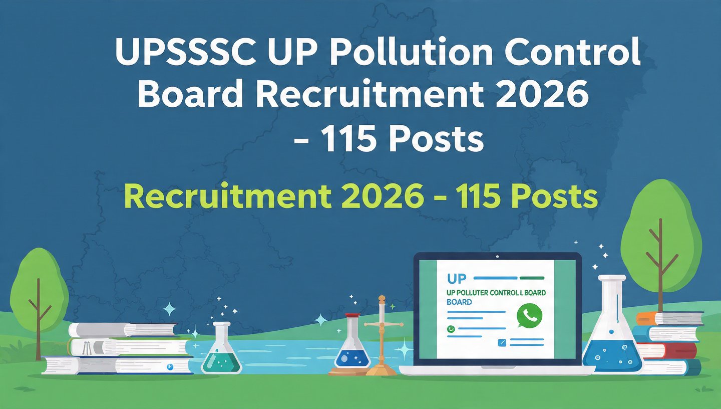 UPSSSC UP Pollution Control Board Recruitment 2026