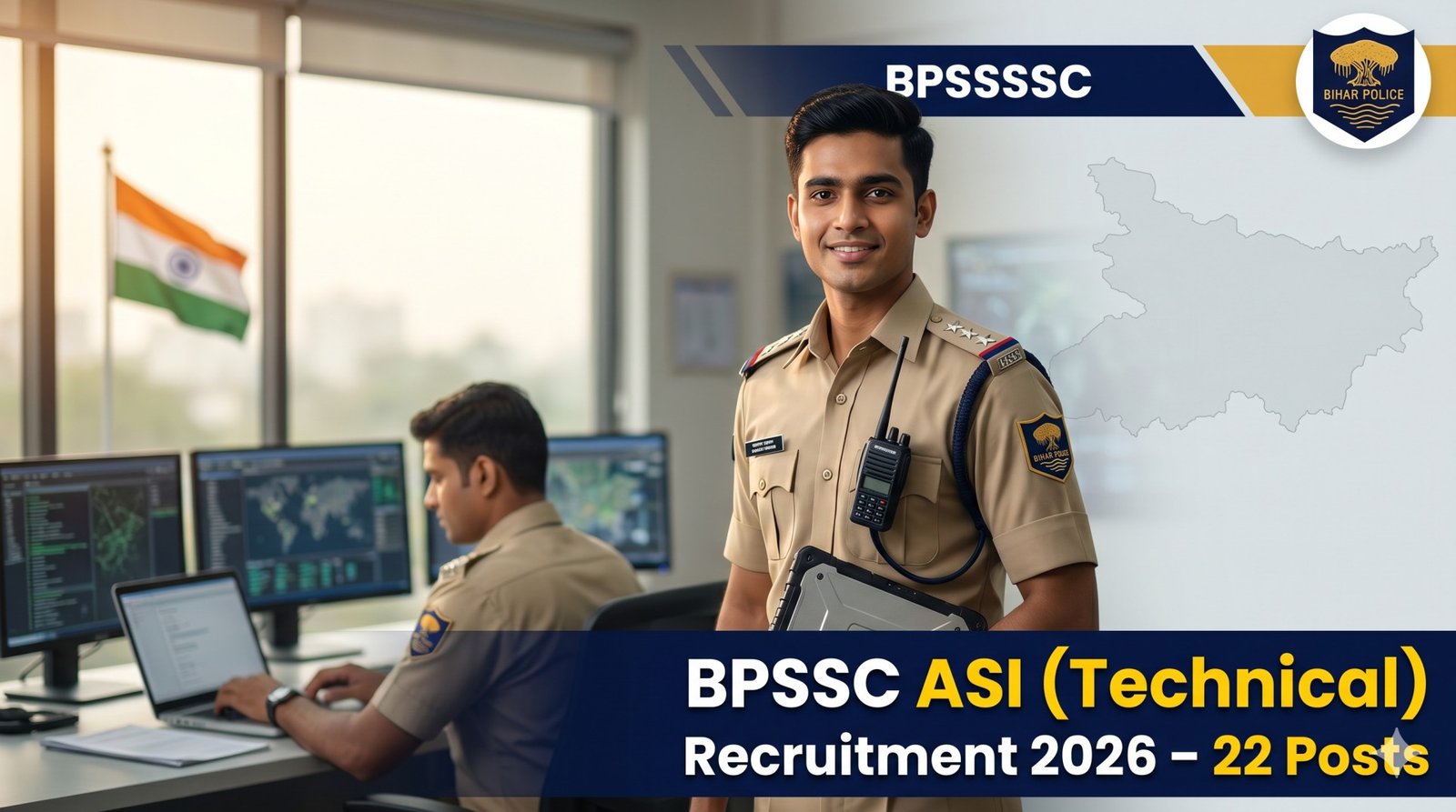 Bihar Police BPSSC ASI (Technical) 2026