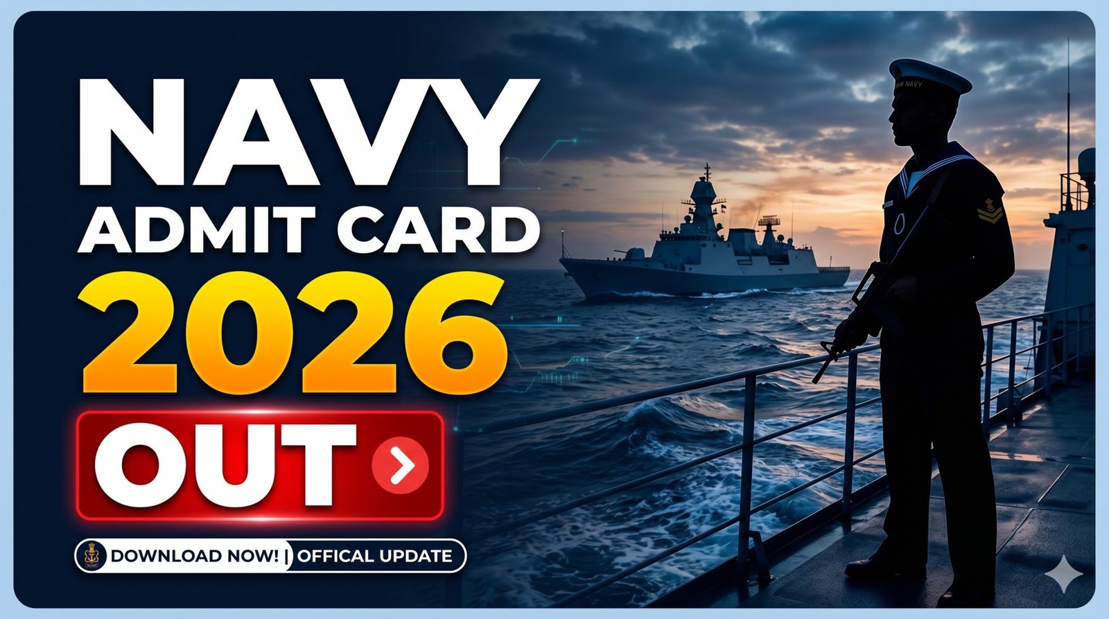 Indian Navy SSR Medical Admit Card 2026