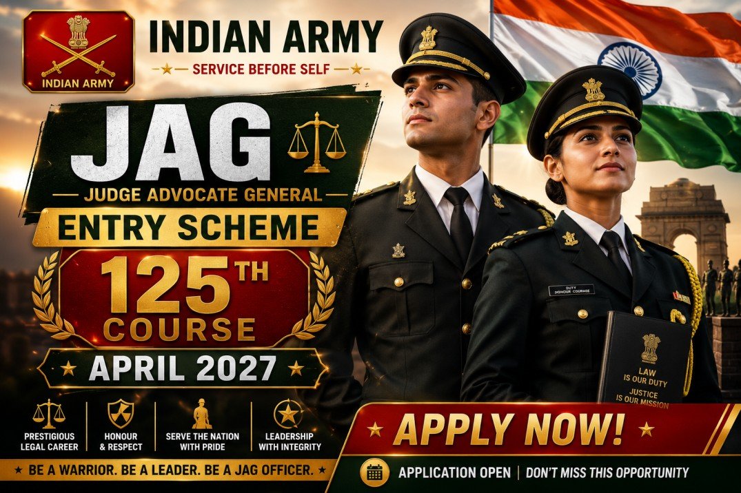 Indian Army JAG 125th Course April 2027