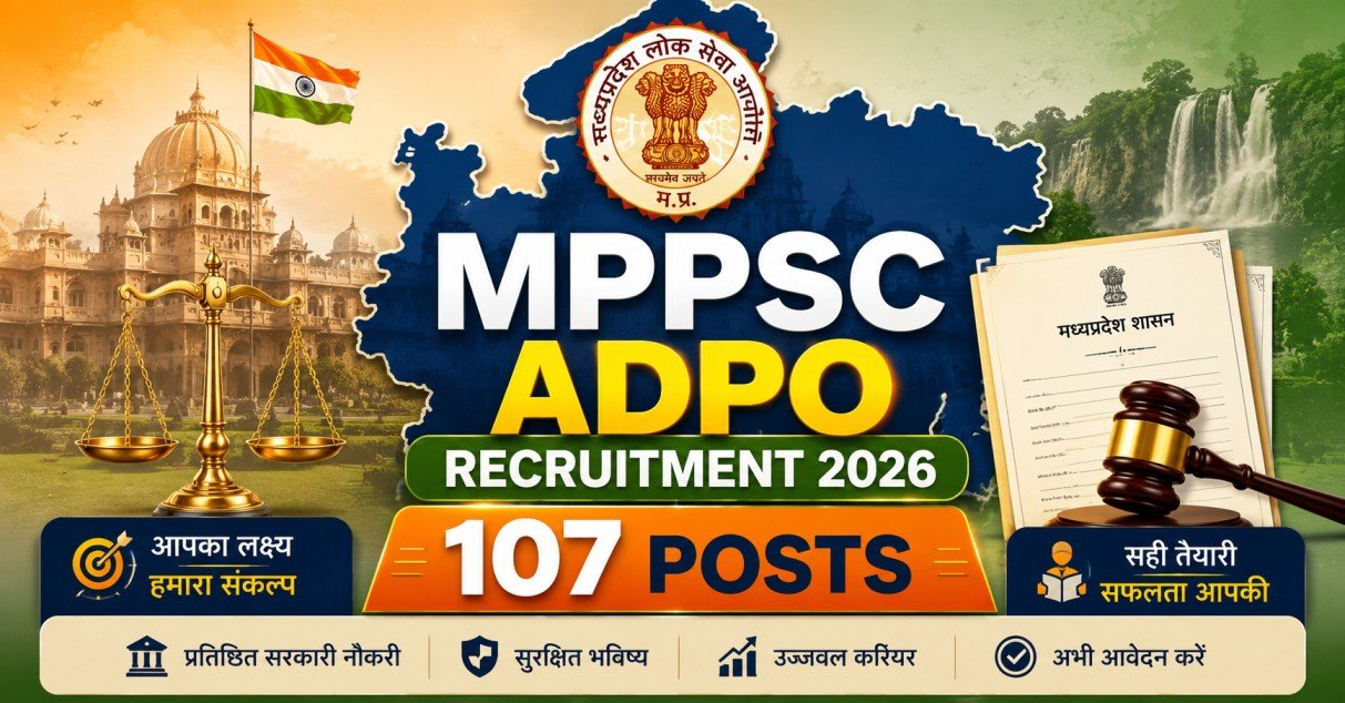 MPPSC ADPO Recruitment 2026