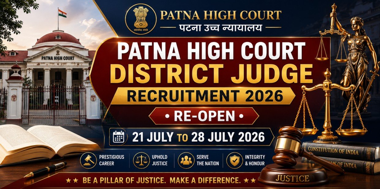 Patna High Court District Judge Recruitment 2026