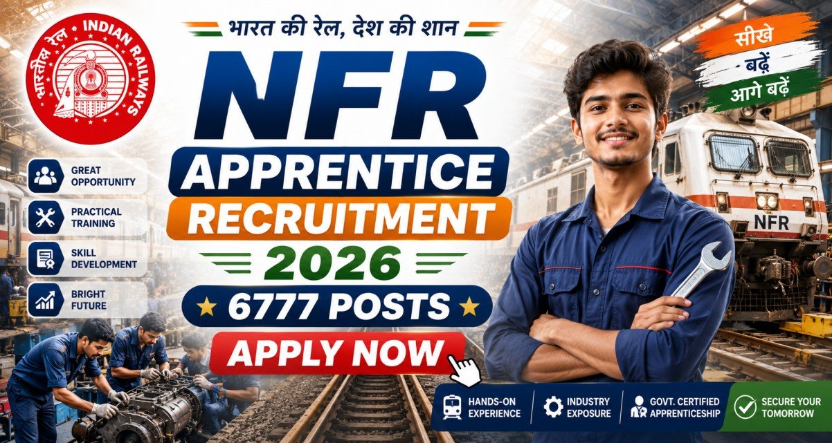 RRC NFR Apprentice Recruitment 2026