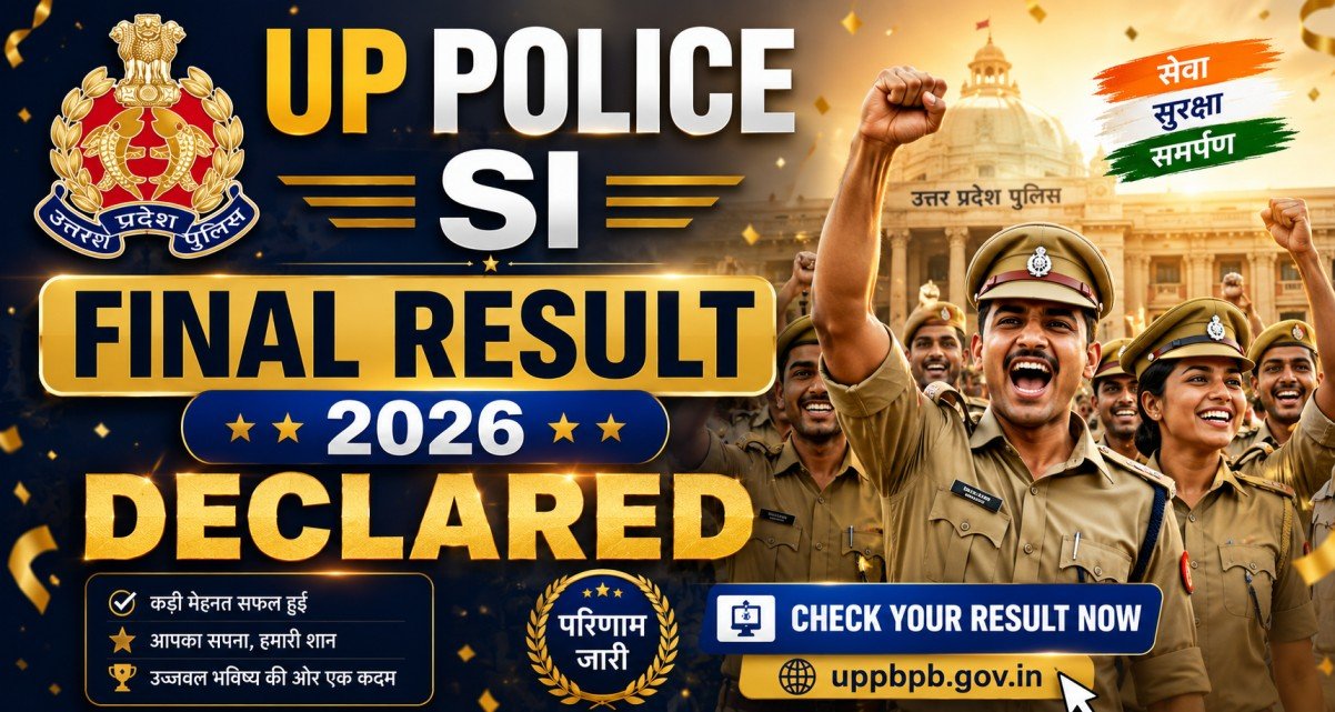 UP Police SI Final Result 2026