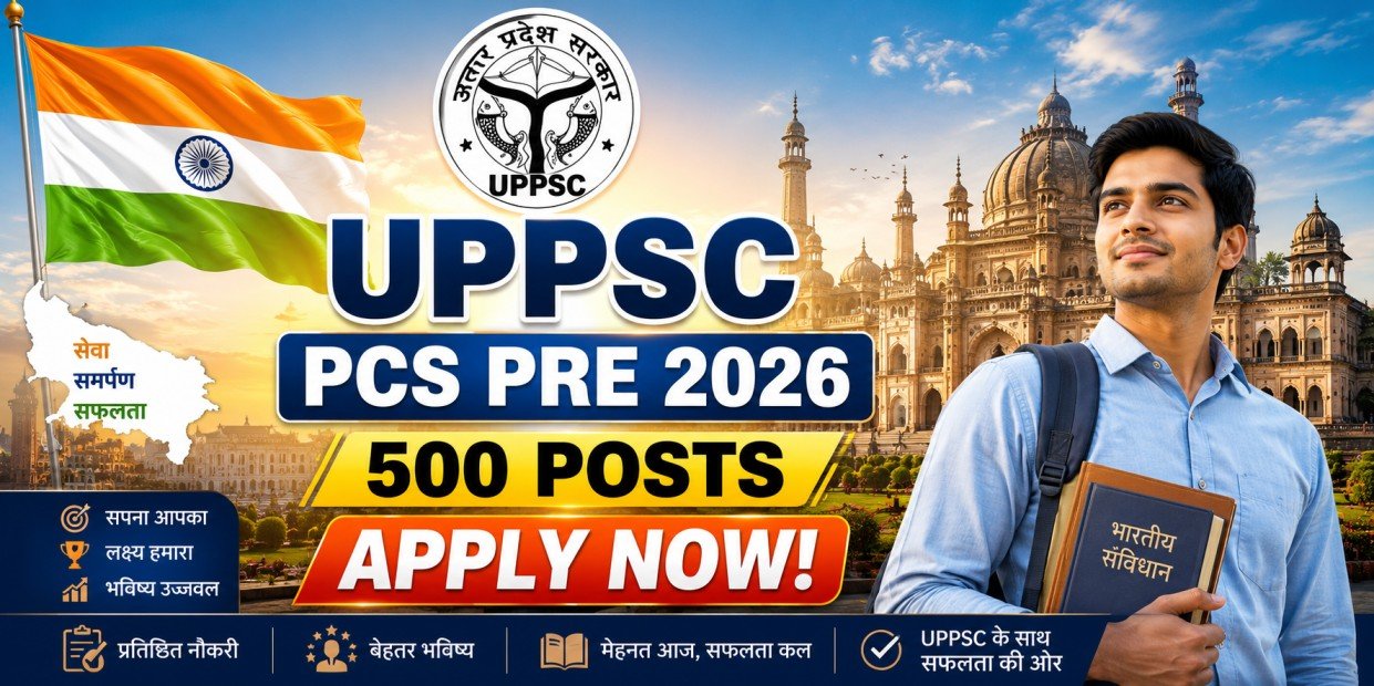 UPPSC PCS Pre Recruitment 2026