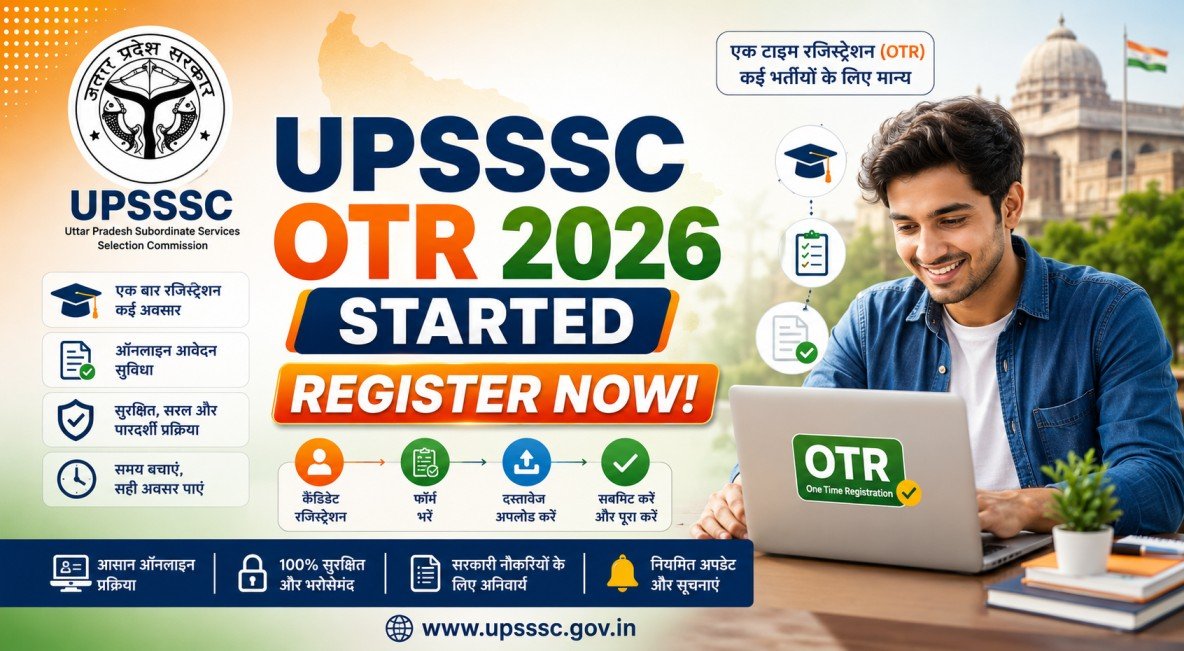 UPSSSC OTR One Time Registration 2026